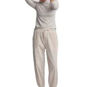 Varley Celita Joggers Pant 27.5 Cream size small